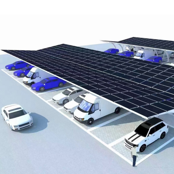 BIPV car shed
