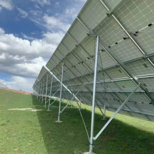 solar support column