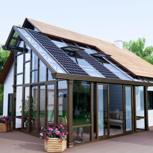 Photovoltaic sunshine room
